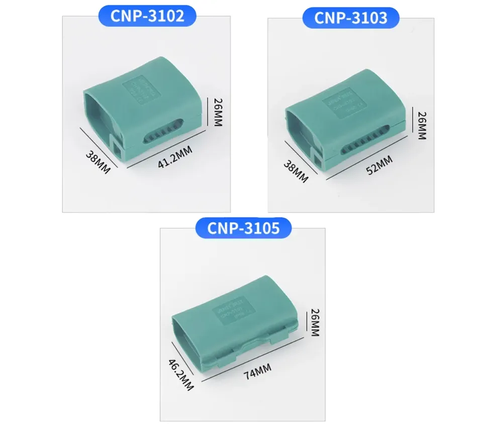 IP68 Waterproof Mini Insulated Shell Mini Junction Gel Box with Glue